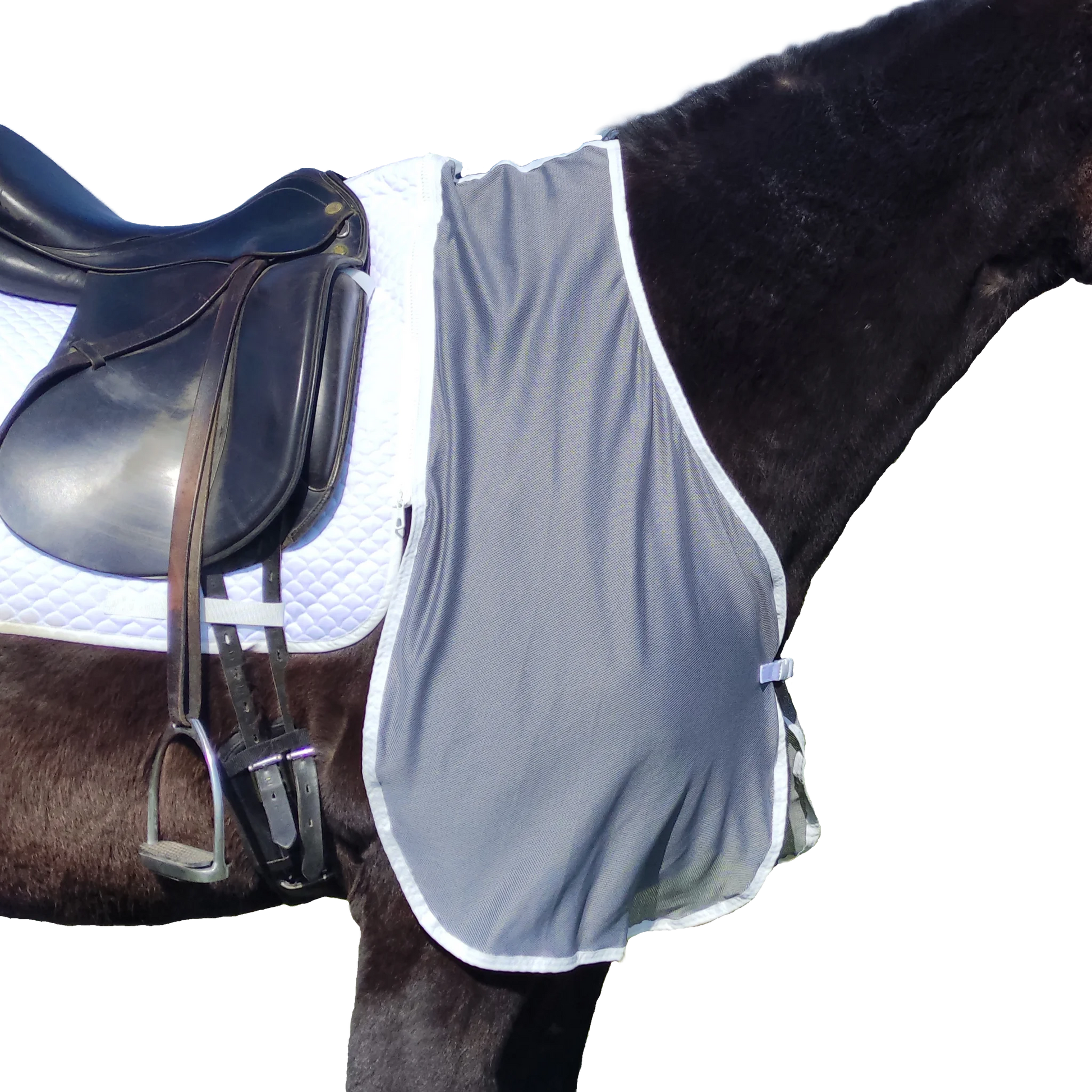 Pferdebauchschutz, Reiten, Leichtes und Atmungsaktives Fliegengitter, Bauchschutz mit Verstellbaren Riemen für Reitstall, Einstellung des Pferdeschutzlakens Pferdebauchschutz, Reiten, Leichtes und Atmungsaktives Fliegengitter, Bauchschutz mit Verstellbaren Riemen für Reitstall, Einstellung des Pferdeschutzlakens